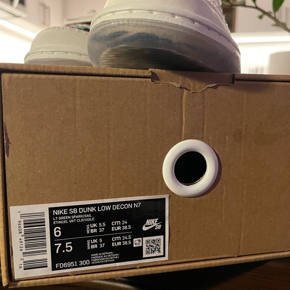 Dunk Low Devon SB “N7 - Sail Black” M7.5 - Picture 3 of 3